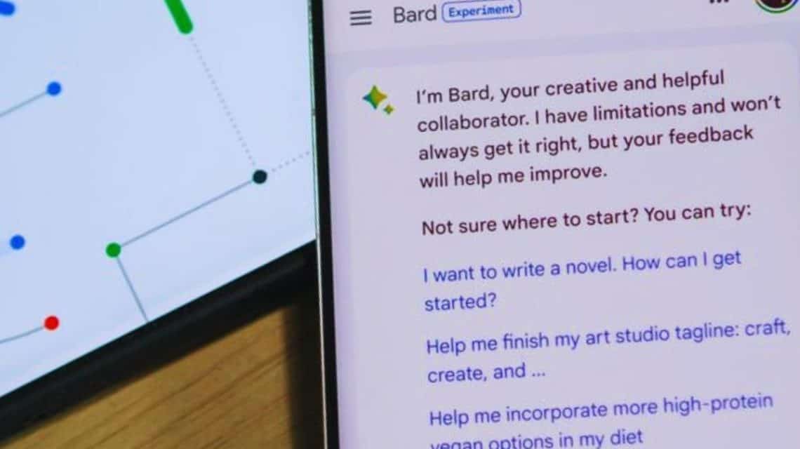 How Bard Mobile App for Android to help you write.