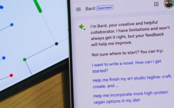 How Bard Mobile App for Android to help you write.