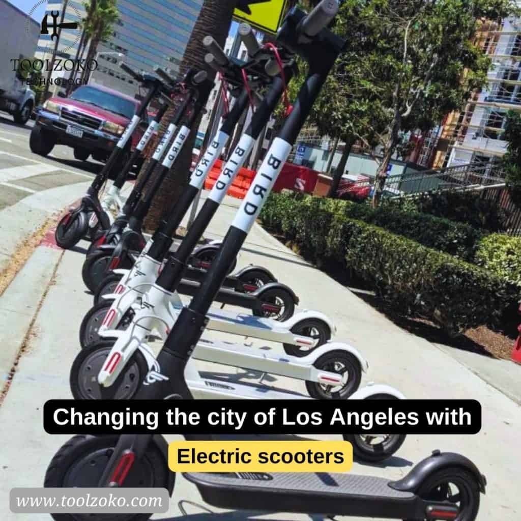 Changing the city of Los Angeles with Electric scooters