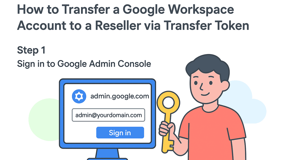 Transfer Google Workspace Subscription Via Tranfer Token Image